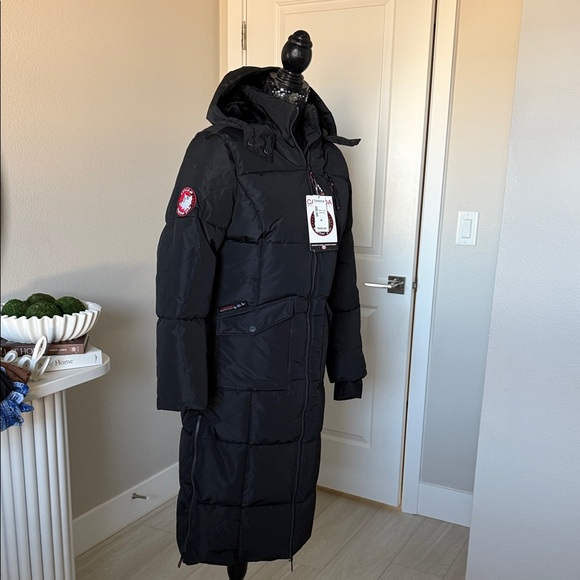 Canada Weather gear  Women's Black Puffer Coat - Picture 3 of 8